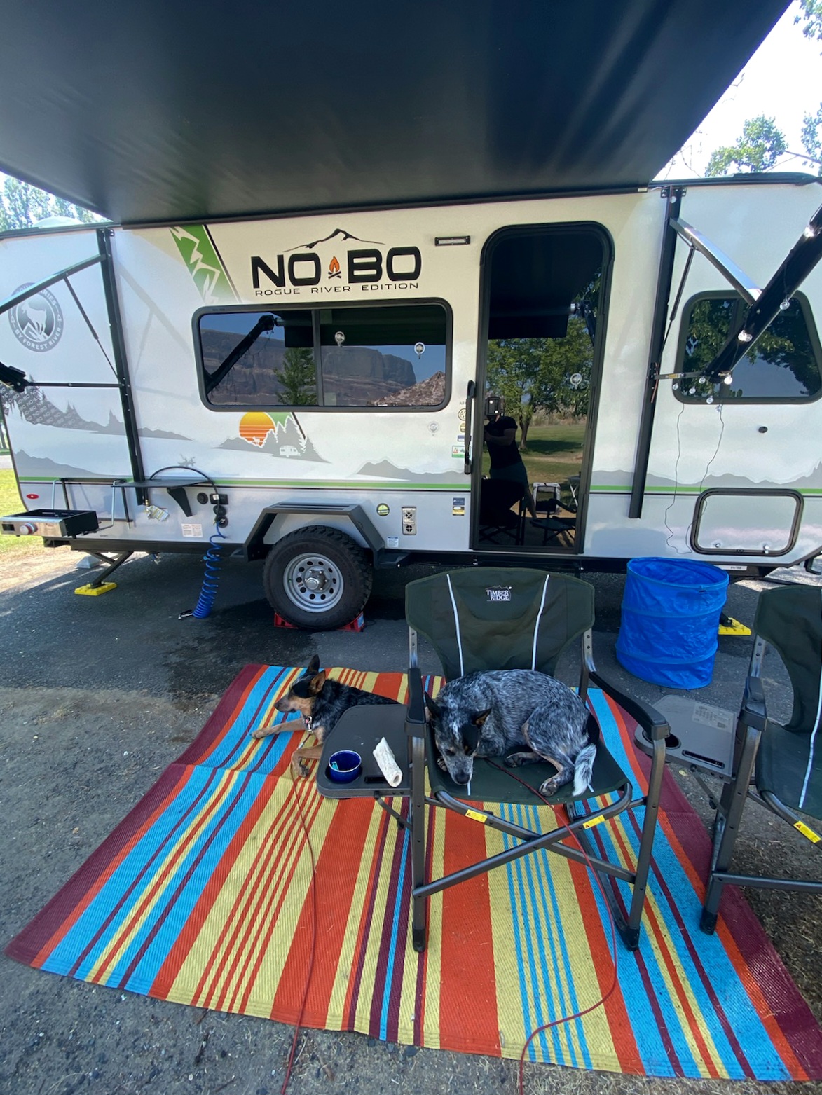 Nomad NoBo - 22ft the Off-Grid Ready Adventure Trailer! Sleeps 5, Solar, Lithium batteries 