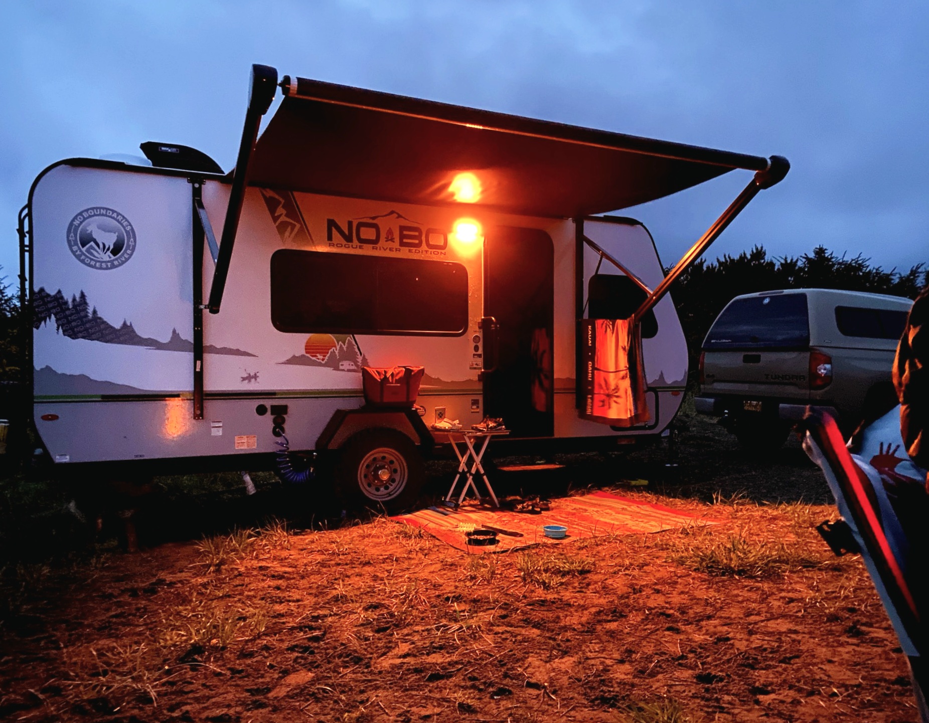 Nomad NoBo - 22ft the Off-Grid Ready Adventure Trailer! Sleeps 5, Solar, Lithium batteries 